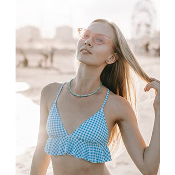 SOFYBJA Turquoise Gemstone Choker Necklace for Women