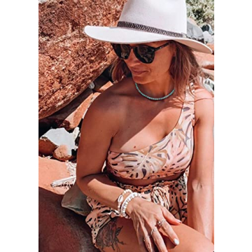 SOFYBJA Turquoise Gemstone Choker Necklace for Women