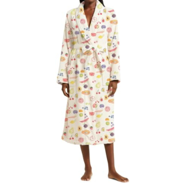 Yiulangde Cozy Cute Flannel Robes for Women
