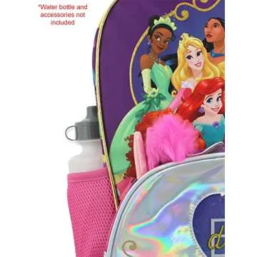 Disney Princess 16 Inch School Backpack for Girls