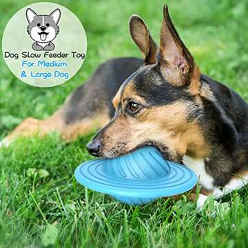 Indestructible Dog Chew Toy for Aggressive Chewers - Dental Health Brush in Sky Blue