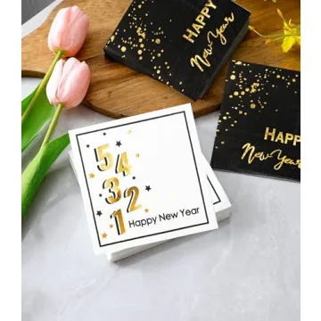 Winoo Cocktail Napkins 50 Pack Perfect for Celebrations