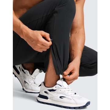 CRZ YOGA Men's Athletic Joggers - Lightweight Training Pants