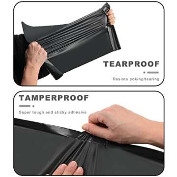 Eco-Friendly 6x9 inch Biodegradable Poly Mailers - 50 Count Shipping Bags