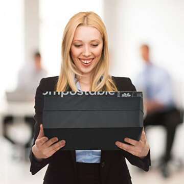 Biodegradable Poly Mailers 6x9 Inches - Eco Friendly 50 Count