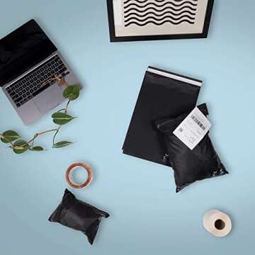 Biodegradable Poly Mailers 6x9 Inches - Eco Friendly 50 Count