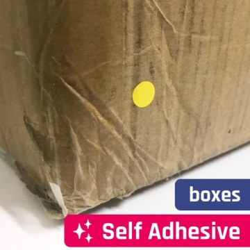 2000 Self-Adhesive Colored Dot Stickers - Assorted Colors