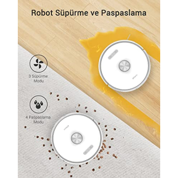 Ultenic T10 Robot Vacuum - Self Emptying, LiDAR, 3000Pa Suction