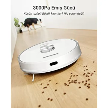 Ultenic T10 Robot Vacuum - Self Emptying, LiDAR, 3000Pa Suction