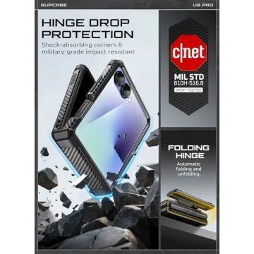 SUPCASE Galaxy Z Flip 7 Case with Stand & Clip