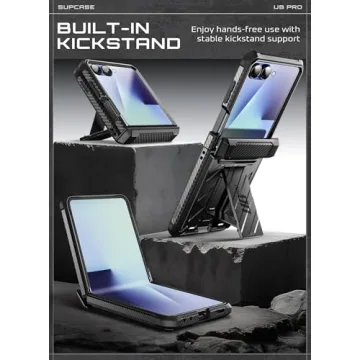 SUPCASE Galaxy Z Flip 7 Case with Stand & Clip