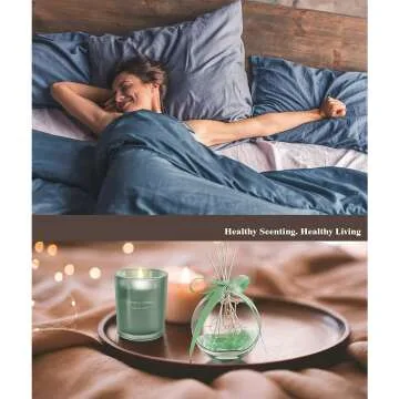 Luxury Scented Candles Gift Basket for Women