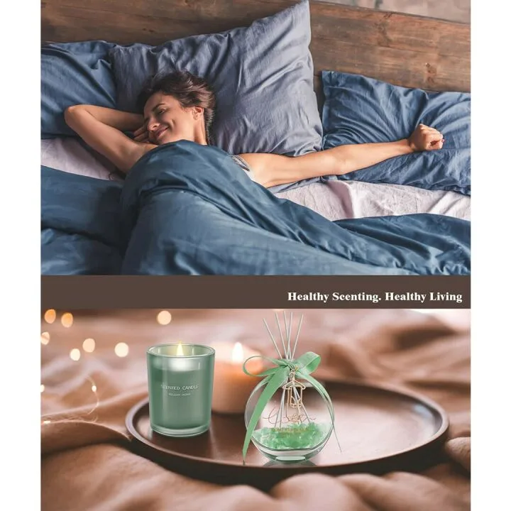 Luxury Scented Candles Gift Basket for Women