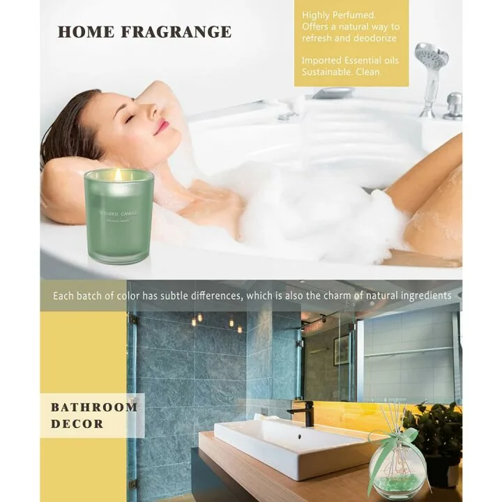Luxury Scented Candles Gift Basket for Women