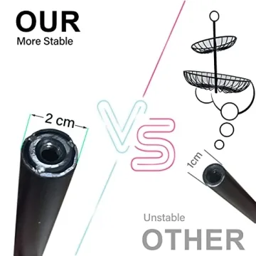 Equorva 3 Tier Fruit Basket for Stylish Kitchen Storage