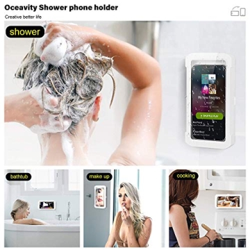 Oceavity Shower Phone Holder Waterproof 360° Rotation