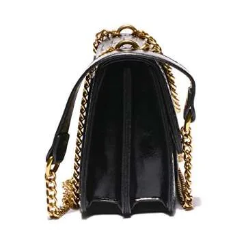 VITACCI Women's Leather Satchel Stylish Crossbody Handbag