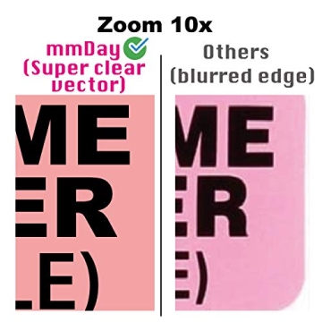 mmDay 200 Pieces Pink Fragile Stickers for Shipping