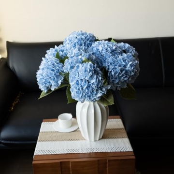Shop 3PCS 22 inch Real Touch Artificial Hydrangeas
