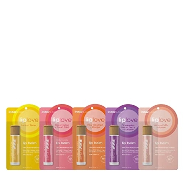 Raw Sugar Lip Love Bundle - 5 Natural Lip Balms