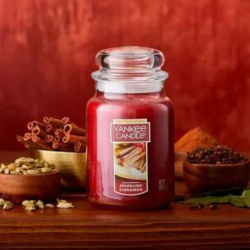 Yankee Candle Sparkling Cinnamon 22oz Classic Jar