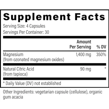 Oxy-Powder Gentle Colon Cleanse Detox 240 Capsules