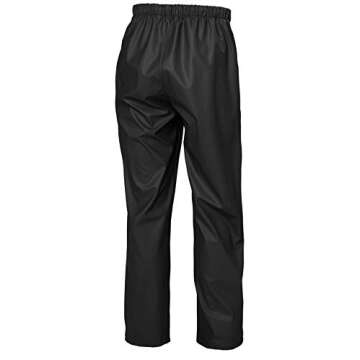 Helly Hansen Women's Moss Waterproof Windproof Rain Pants, Black, Small