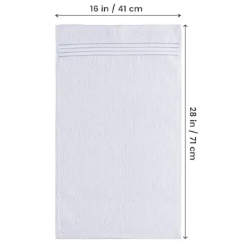 Premium Cotton Hand Towels 6 Piece Set for Luxurious Comfort