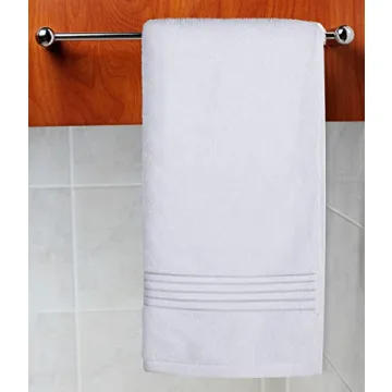Premium Cotton Hand Towels 6 Piece Set for Luxurious Comfort