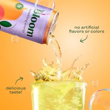Bloom Sparkling Energy Drink Zero Sugar 180mg Caffeine