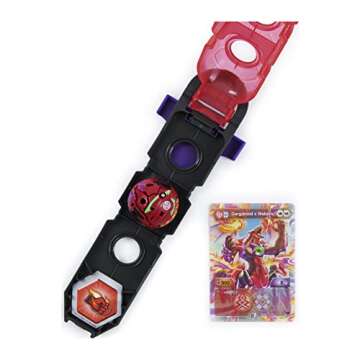 Bakugan, Baku-Clip Storage Accessory with Exclusive Fused Garganoid x Webam Bakugan, for Ages 6 and up