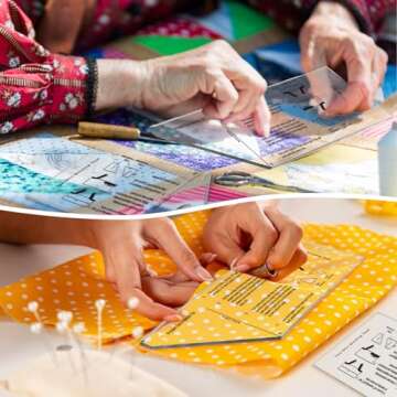 Precision Acrylic Quilt Binding Tools - Wavwavw Set