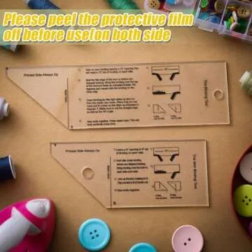 Precision Acrylic Quilt Binding Tools - Wavwavw Set