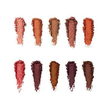 Morphe x Jaclyn Hill Eyeshadow Palette - Ring The Alarm - 10 Dangerously Hot & Fiery Eyeshadows - A Palette of Matte and Shimmering Eyeshadows