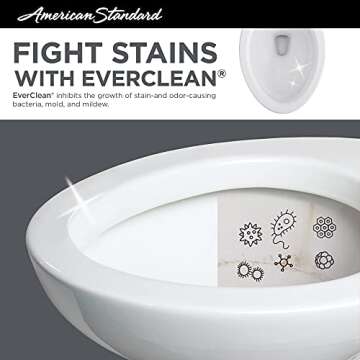 American Standard Edgemere Toilet - Right Height & Eco-Friendly
