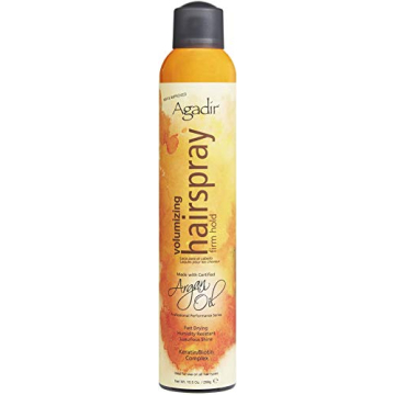 AGADIR Volumizing Firm Hold Hair Spray - Lightweight & Fragrant