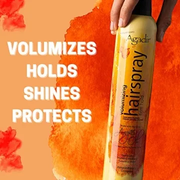 AGADIR Volumizing Firm Hold Hair Spray for Shiny, Soft Hair