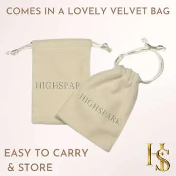 HighSpark Silver Double C Earrings - Stylish Gift for Women