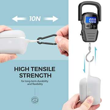 Easyworld Compatible AirPods Pro Case Cover, Silicone Protective Cover for Airpod Pro Case 2019 (Front LED Visible) Sky Blue