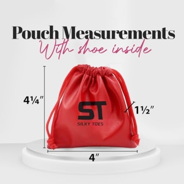 Silky Toes Foldable Flats for Women Comfortable Ballet Shoes