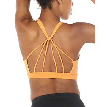 icyzone Strappy Sports Bras for Comfort and Support