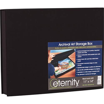 HG Art Concepts Art Photo Storage Box Eternity Archival Clamshell Box for Storing Artwork, Photos & ...