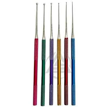 Premium German Stainless Snake Probe Set - 6 Pieces