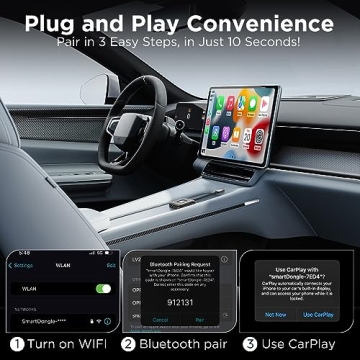 ITIDU Wireless Carplay Adapter for Seamless Connectivity