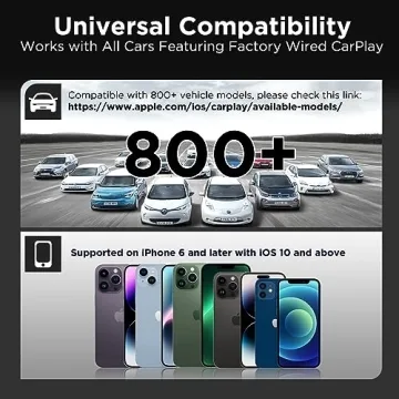 ITIDU Wireless Carplay Adapter for Seamless Connectivity