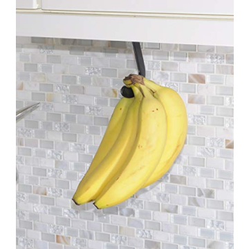 Gadjit Banana Hook Under Cabinet for Fresh Bananas and Organization
