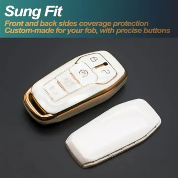 Stylish and Durable Key Fob Cover for Ford Models