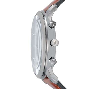 Fossil Men's Neutra Chronograph Watch in Smoke and Amber