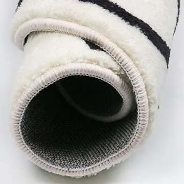 SHACOS Round Kids ABC Rug Soft Alphabet Rug 32 inch Small Nursery Educational Playroom Carpet for Kids Room Classroom Gift for Infant Toddlers (2.6 ft, Beige)