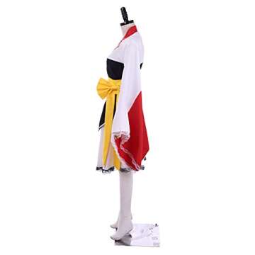 VintageCos Women's Anime Inuyasha Cosplay Sesshomaru Costume Set Kimono Uniform Suit Halloween Cosplay Outfits